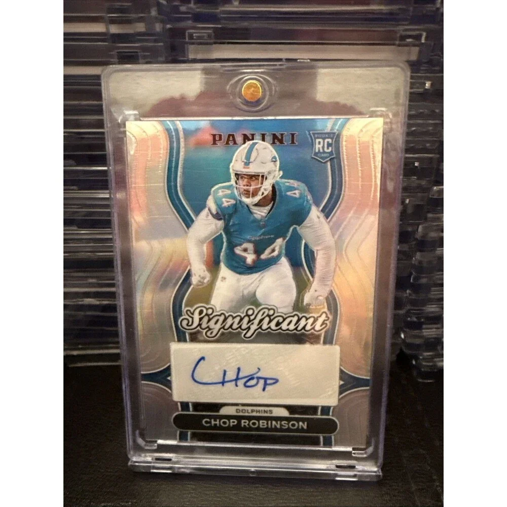 2024 Panini Prizm Chop Robinson Rookie Significant Signatures Auto Silver Prizm